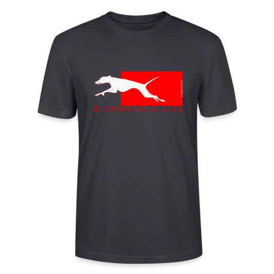 T-shirt bio Homme - bleu gris foncé