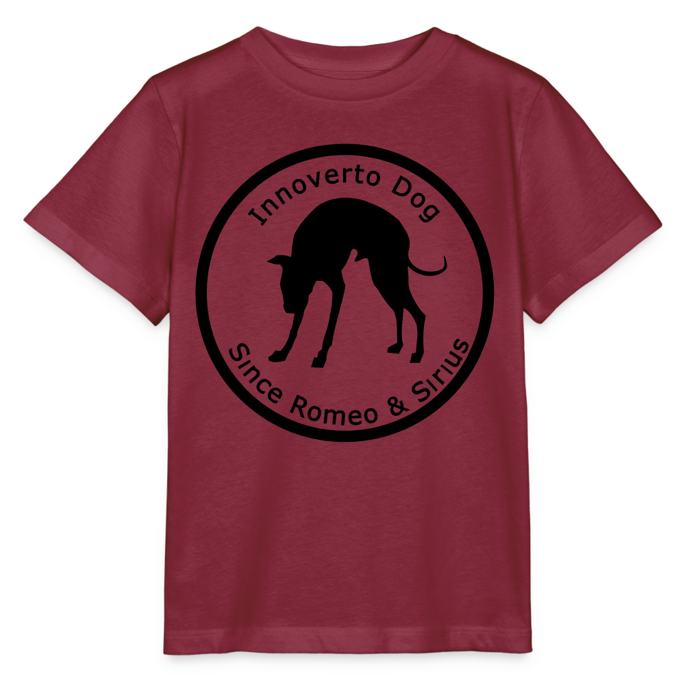 T-shirt bio Enfant - bordeaux