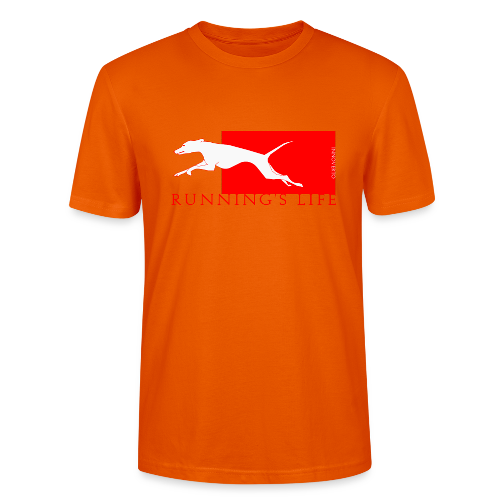T-shirt bio Homme - orange profond