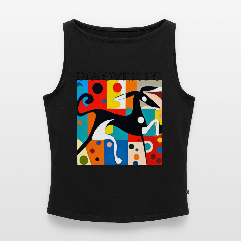 Débardeur à col bateau Femme - noir