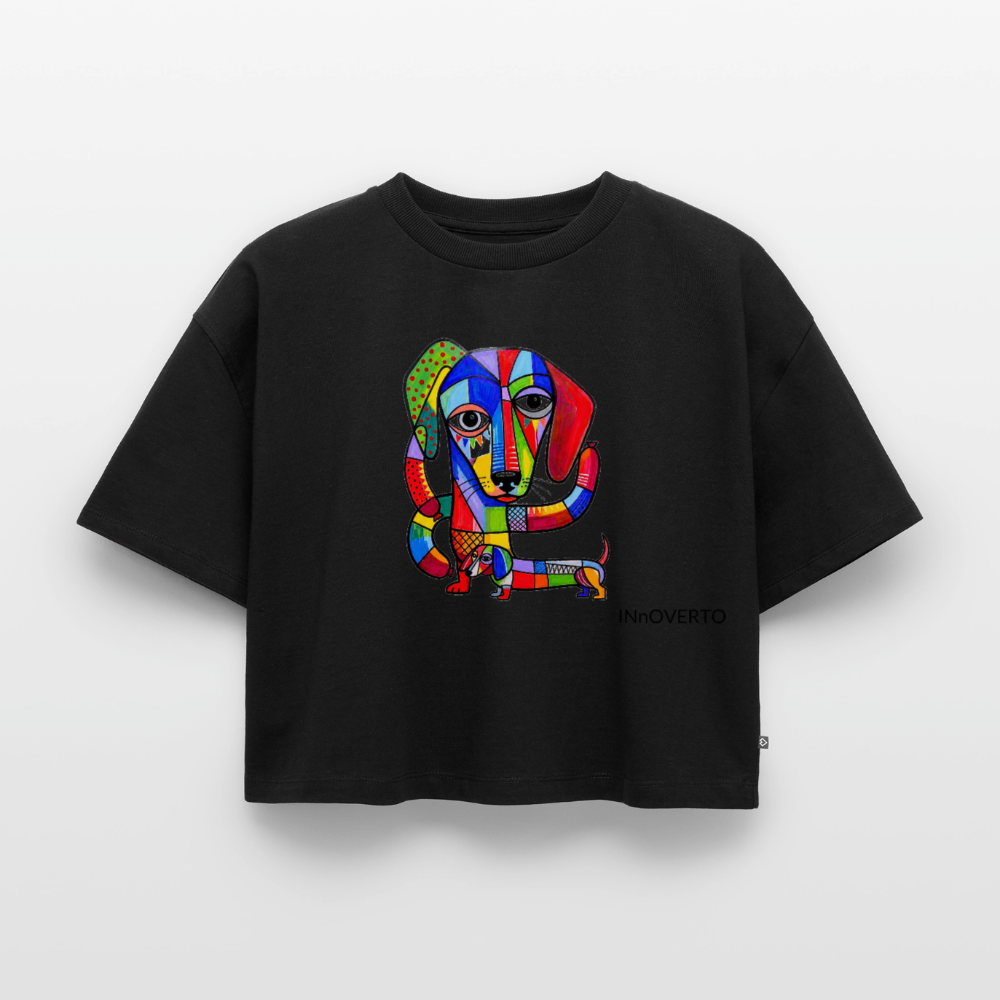 Teckel - Toto - Crop top - noir