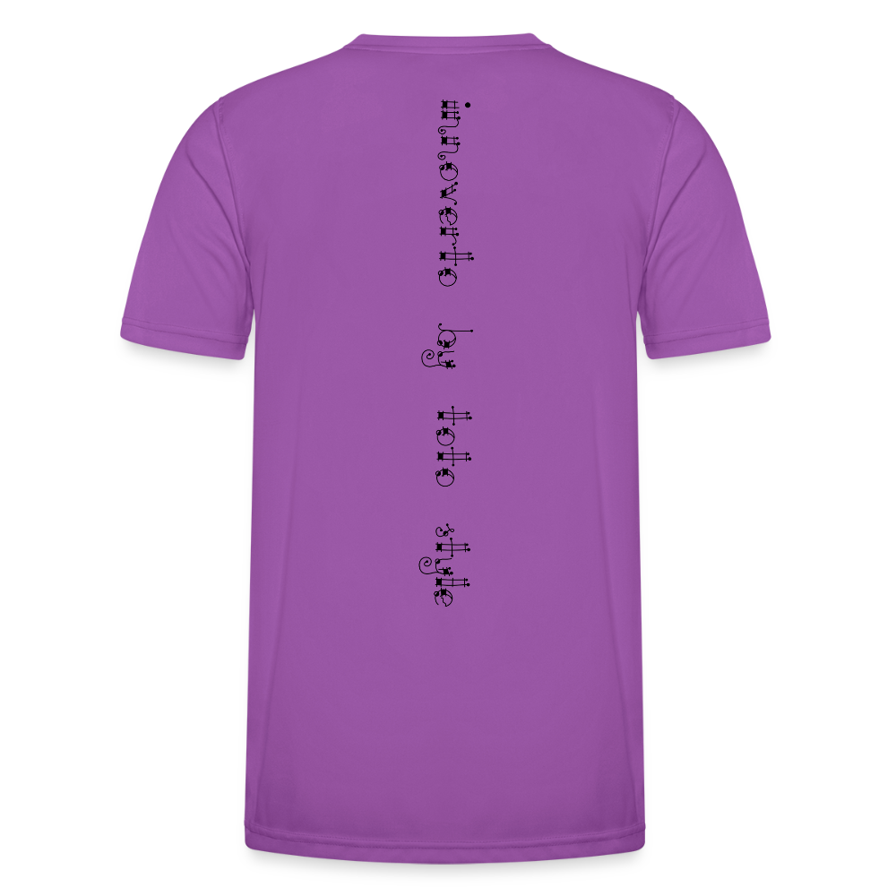 T-shirt sport Homme - violette