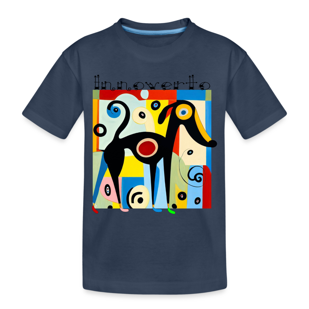T-shirt bio Premium Enfant - bleu marine - innoverto