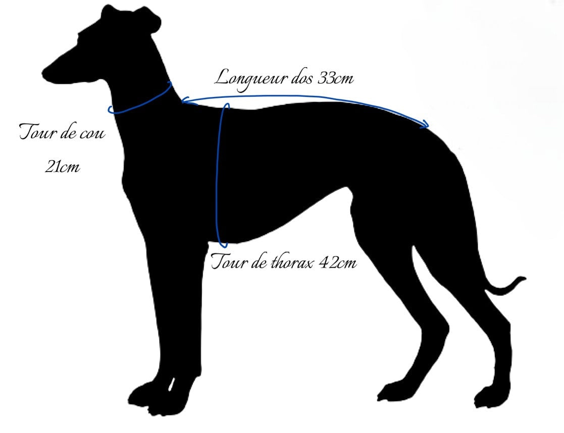 Doudoune petit lévrier italien innoverto.dog