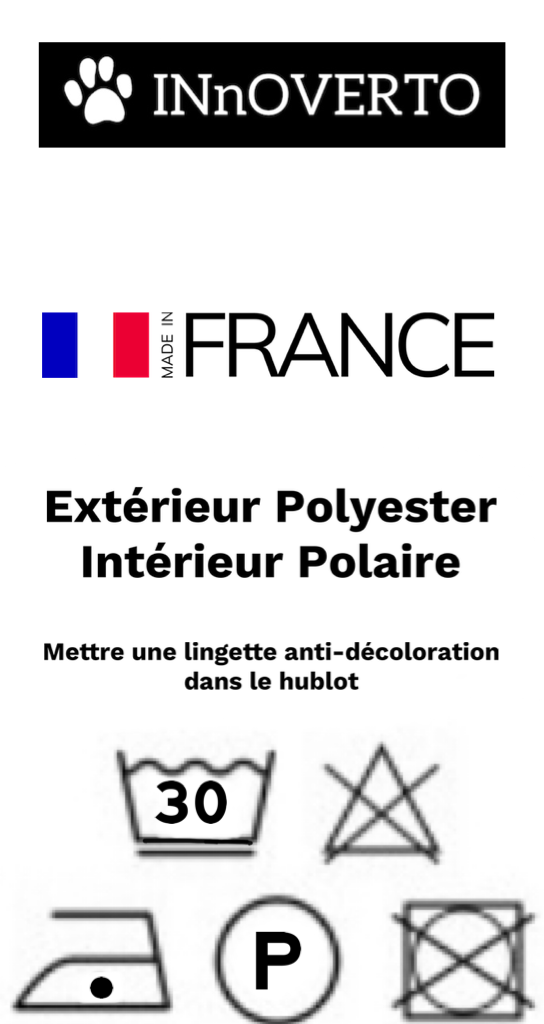 Manteau PLI avec velcro innoverto.nice