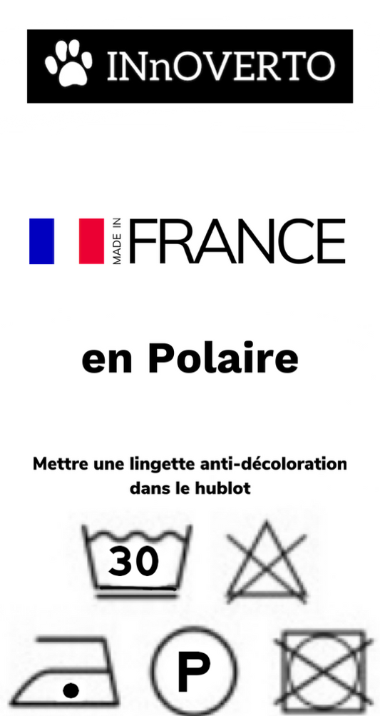 Manteau en polaire petit lévrier italien