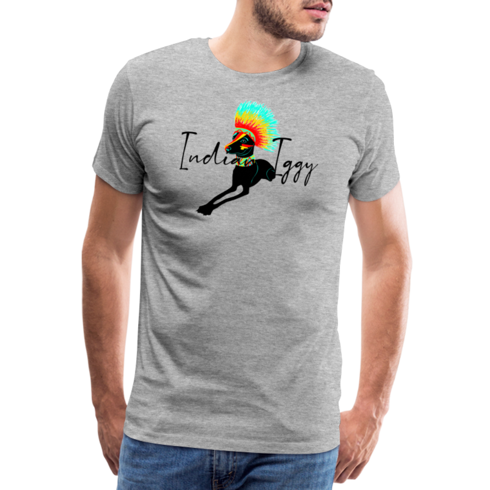 T-shirt Indian Iggy - gris chiné