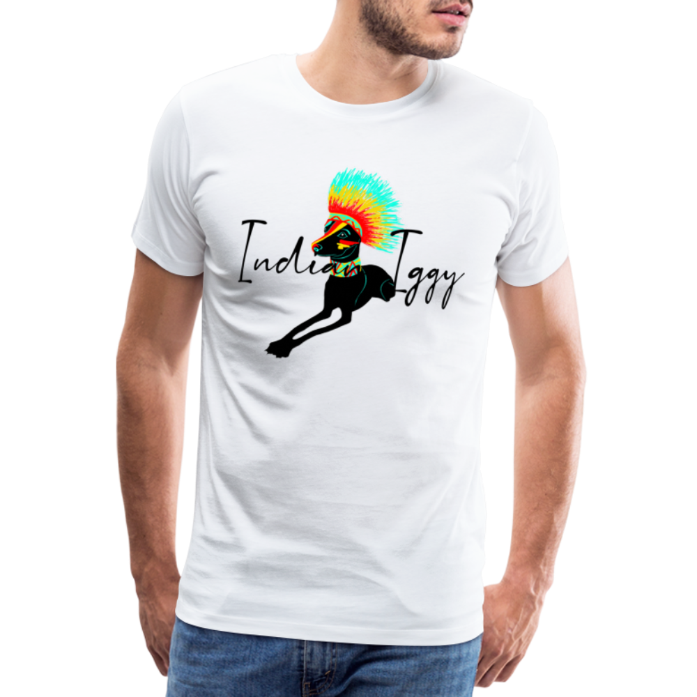 T-shirt Indian Iggy - blanc