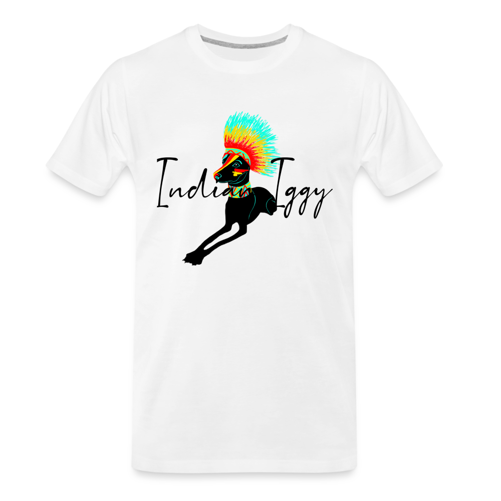T-shirt Indian Iggy - blanc