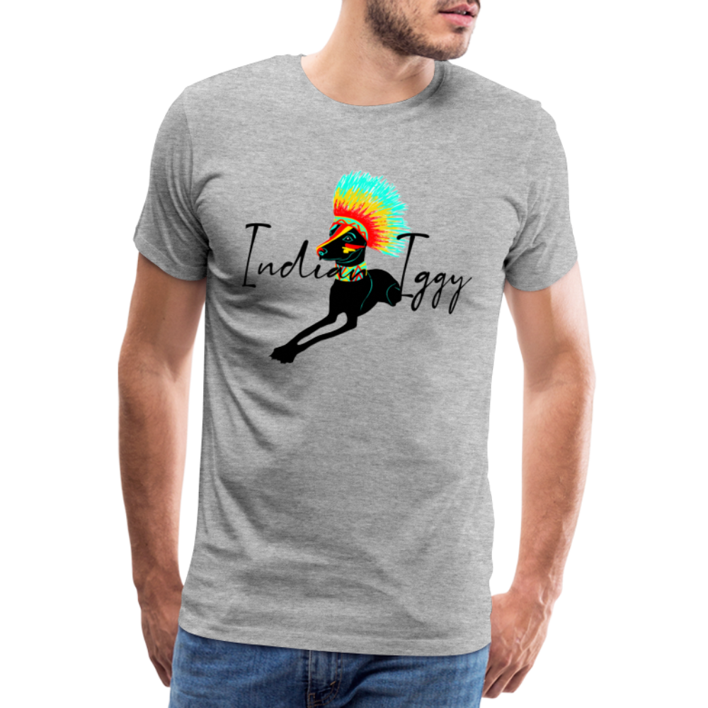 T-shirt Indian Iggy - gris chiné