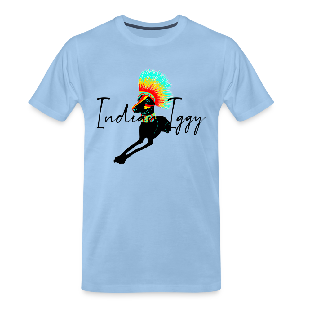 T-shirt Indian Iggy - ciel