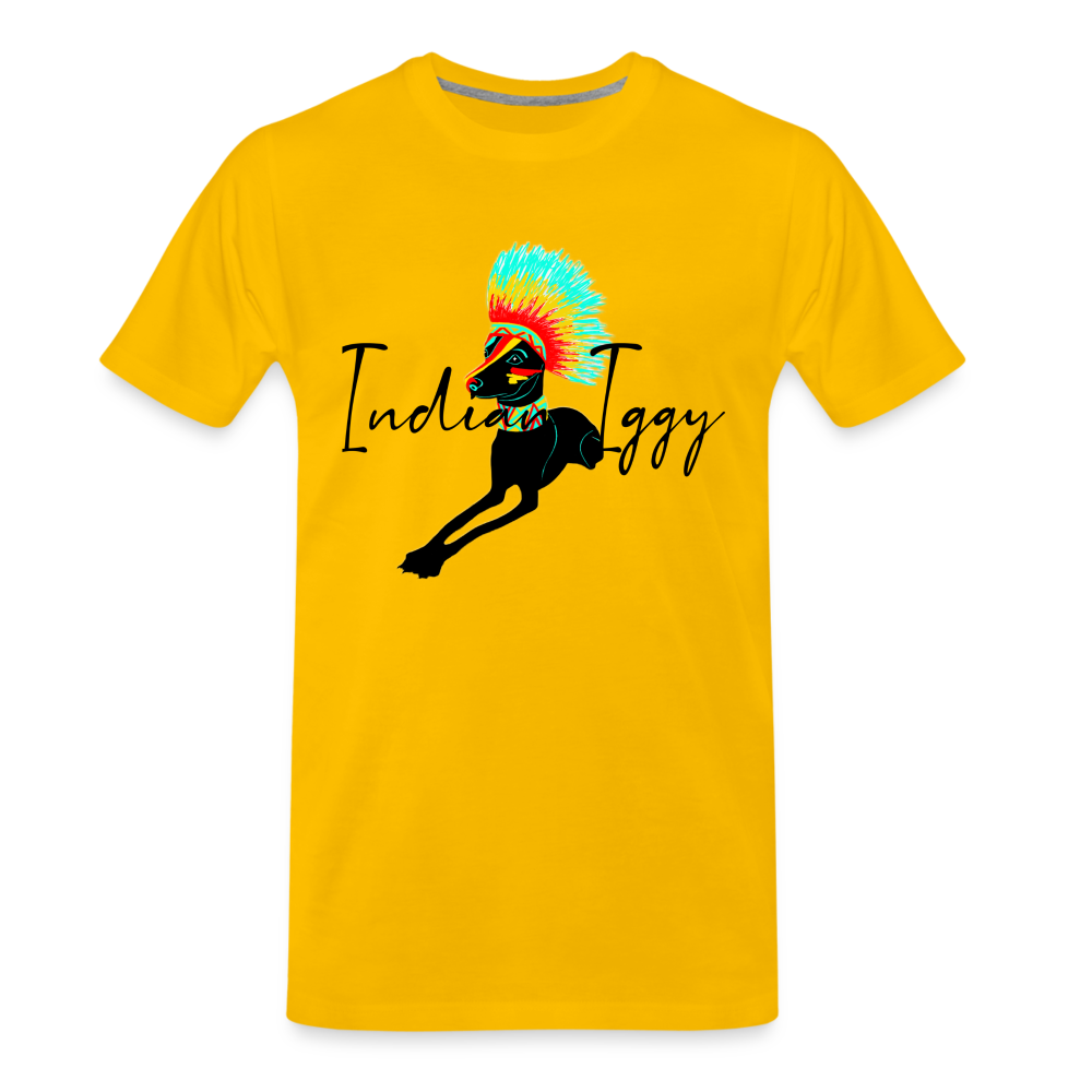 T-shirt Indian Iggy - jaune soleil