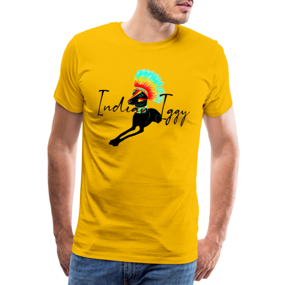 T-shirt Indian Iggy - jaune soleil