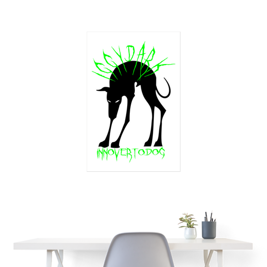 Poster 60 x 90 cm - blanc