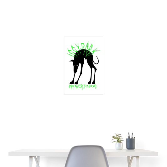 Poster 40 x 60 cm - blanc