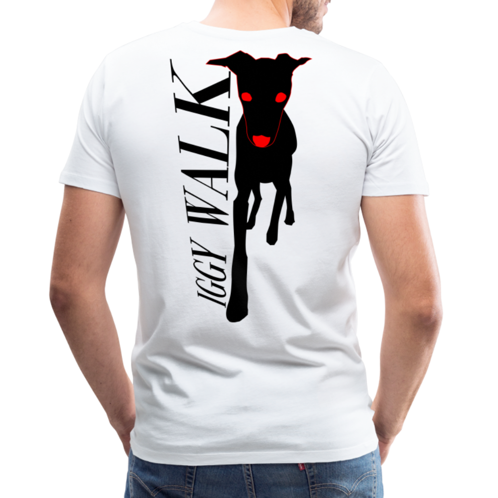 T-shirt Iggy walk - blanc
