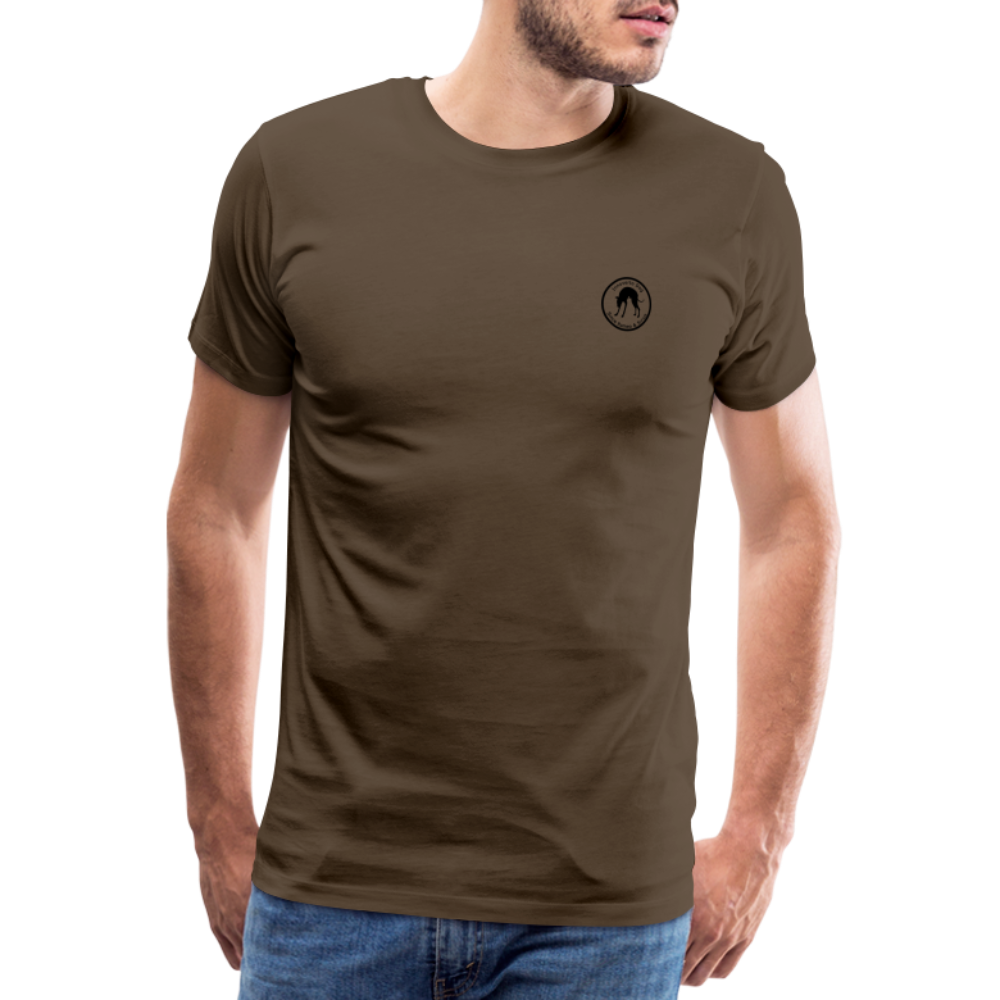 T-shirt Iggy walk - marron bistre
