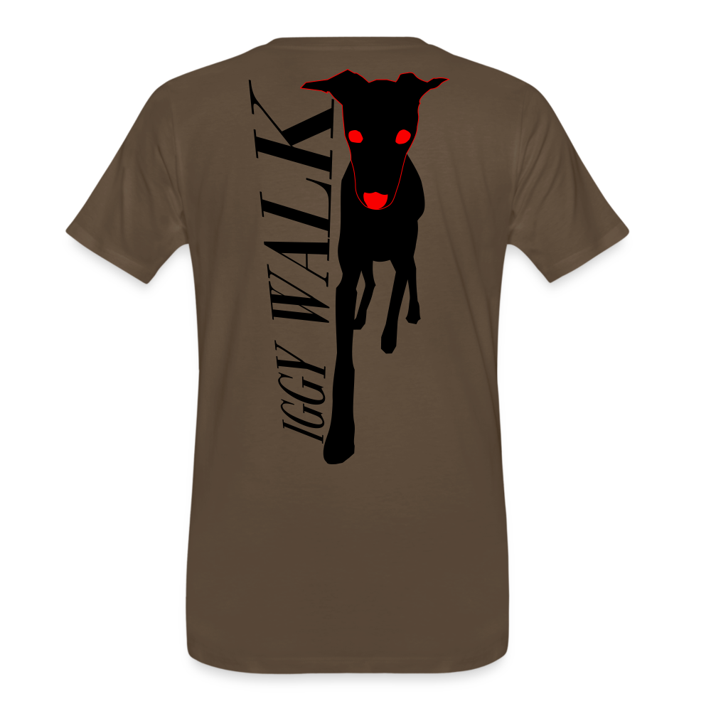 T-shirt Iggy walk - marron bistre