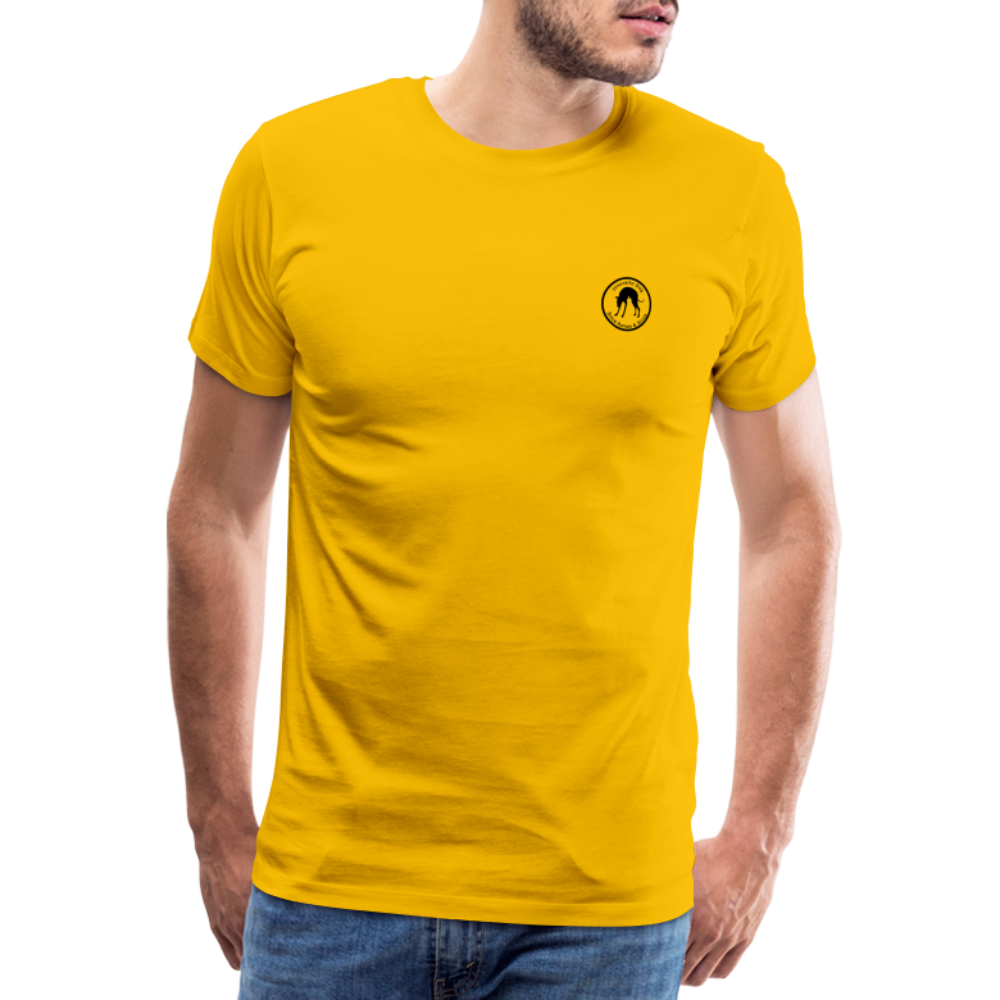 T-shirt Iggy walk - jaune soleil