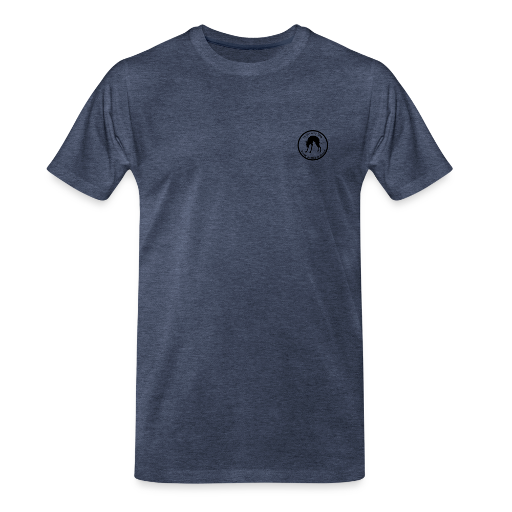 T-shirt Iggy walk - bleu chiné