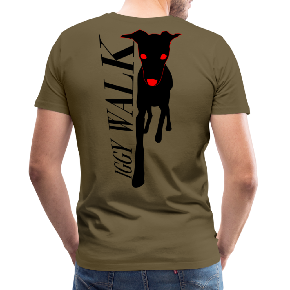 T-shirt Iggy walk - kaki