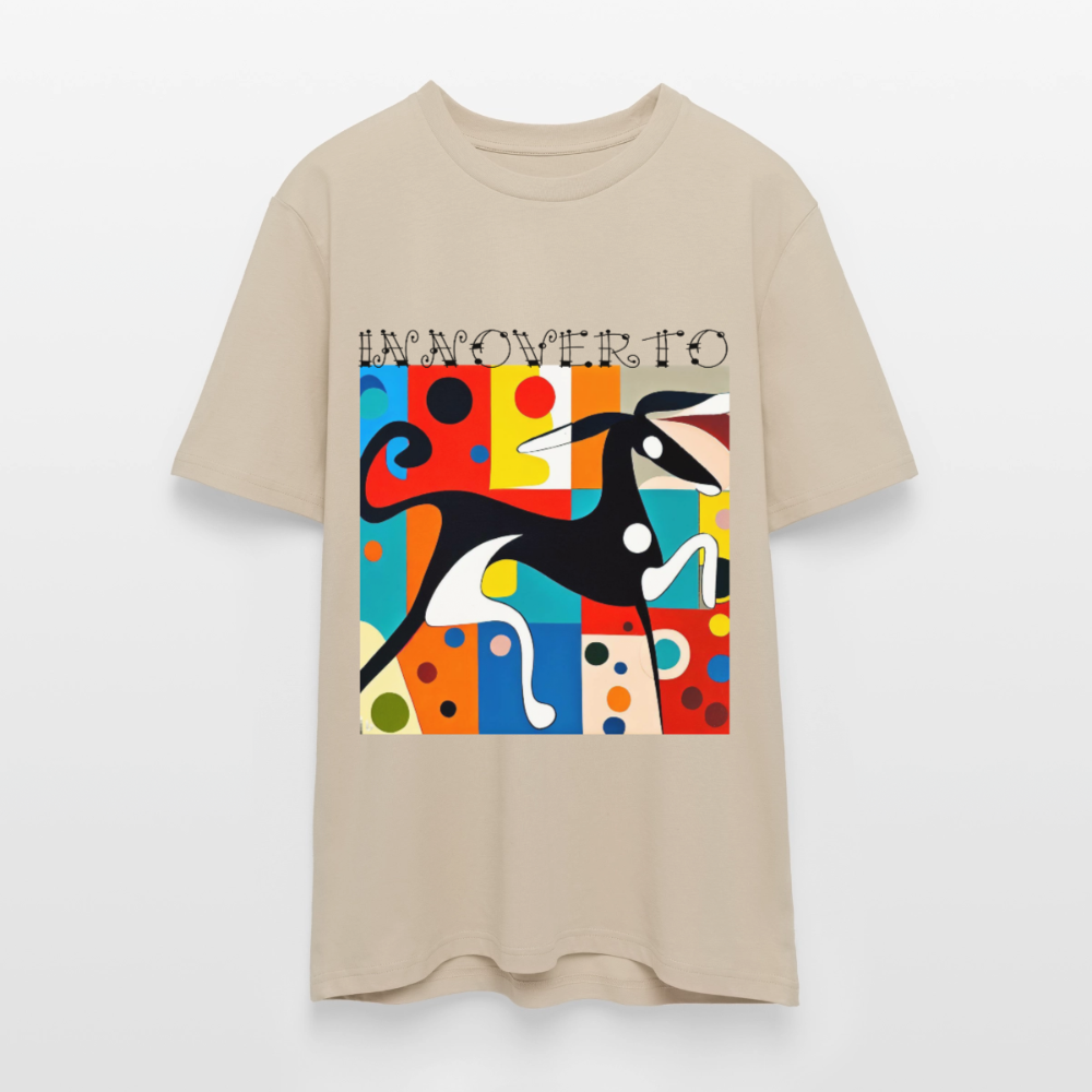 Lévrier graphique - Unisexe - beige