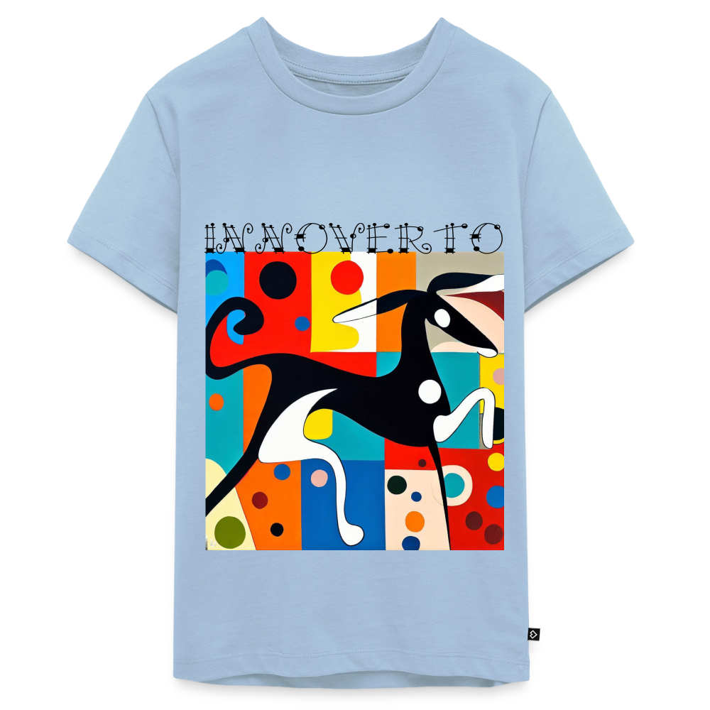 T-shirt Premium Ado - bleu clair