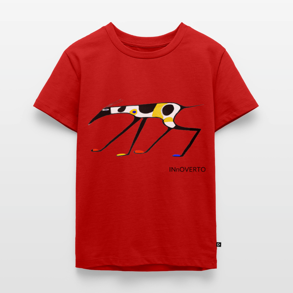 Lévrier - Toto - Enfant - rouge
