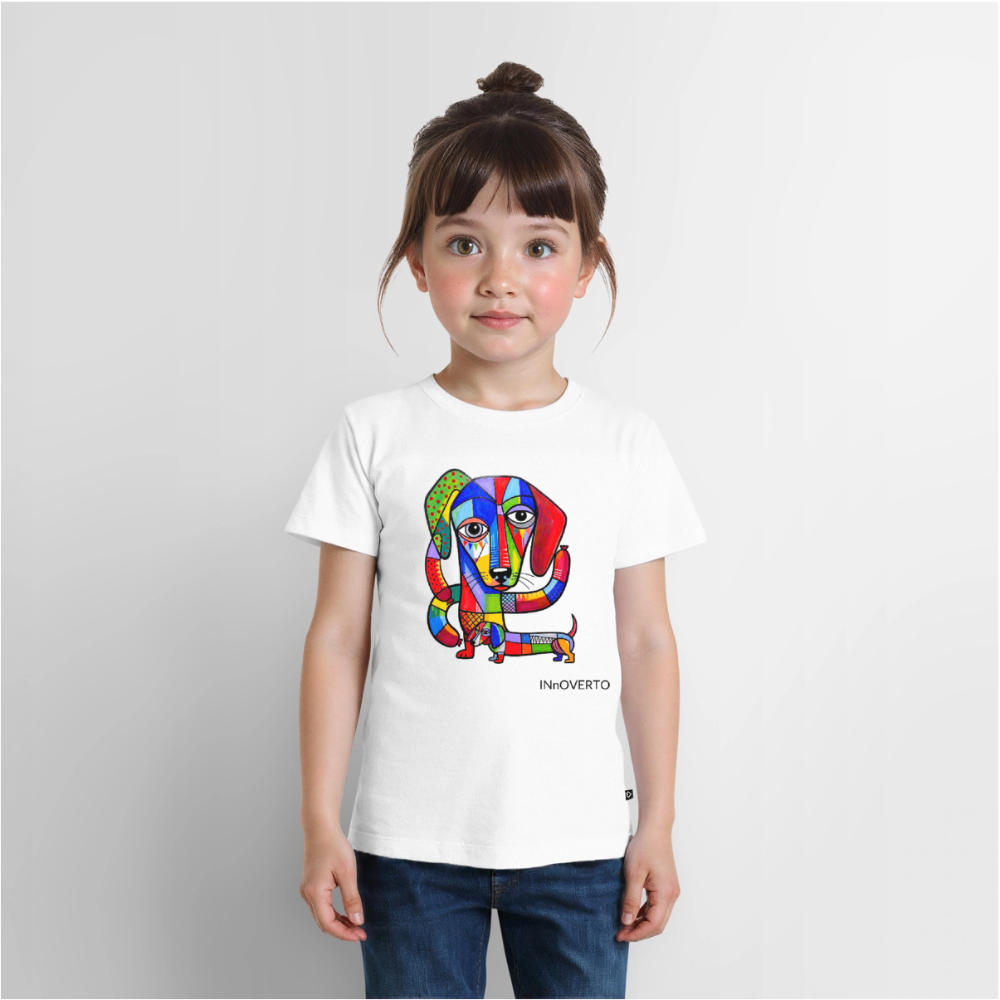 Teckel - Toto - Enfant - blanc