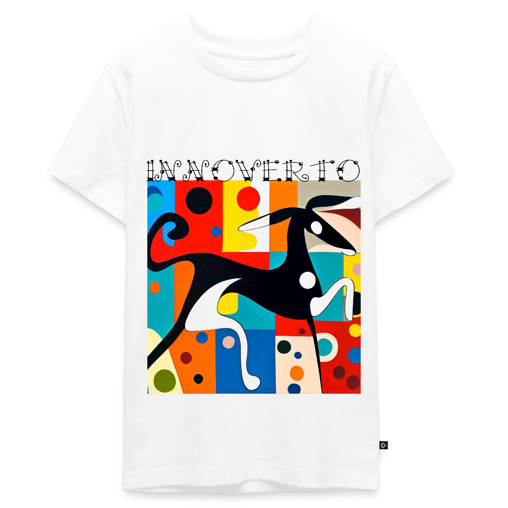 T-shirt Premium Ado - blanc
