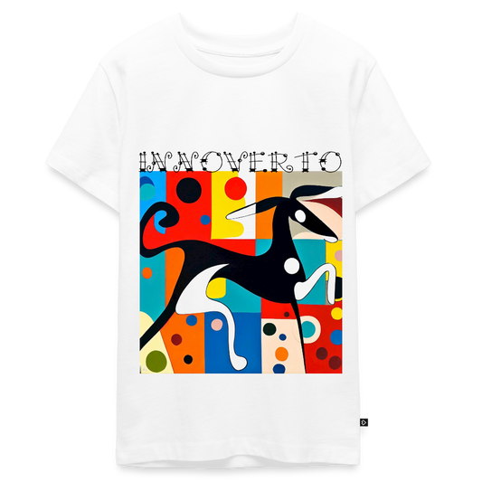 T-shirt Premium Ado - blanc