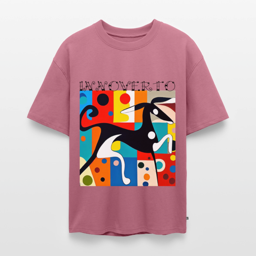 T-shirt Premium bio oversize Unisexe - mauve