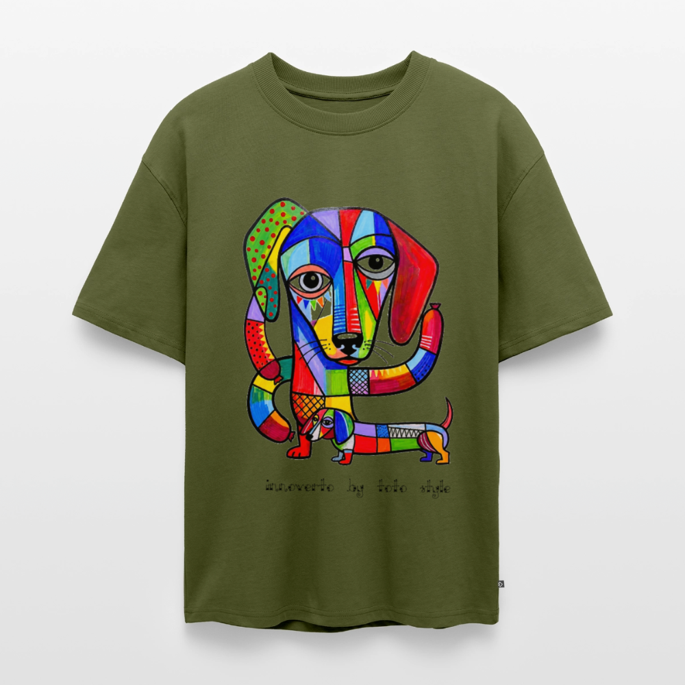 Teckel by Toto - oversize Unisexe - kaki