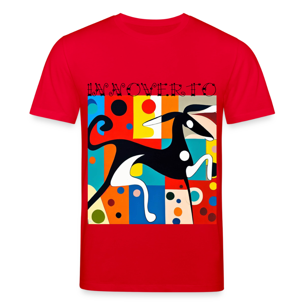 Lévrier graphique - Unisexe - rouge