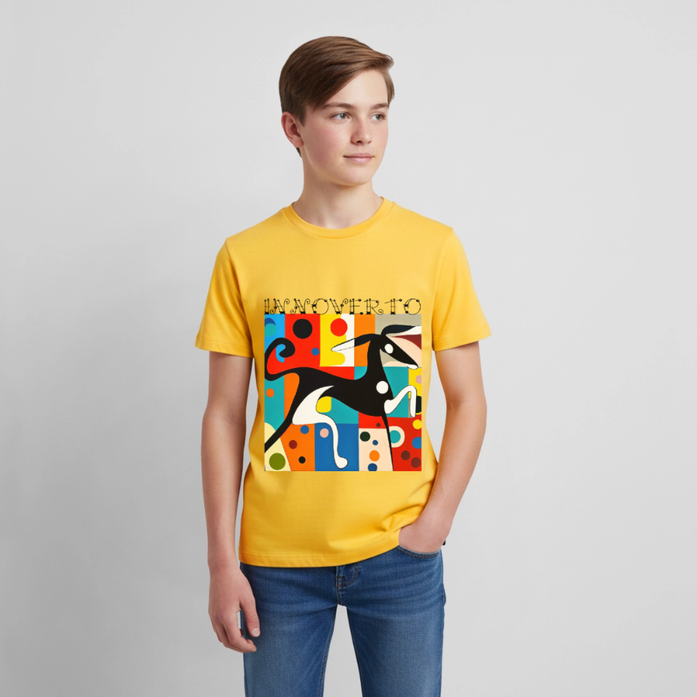 T-shirt Premium Ado - jaune soleil