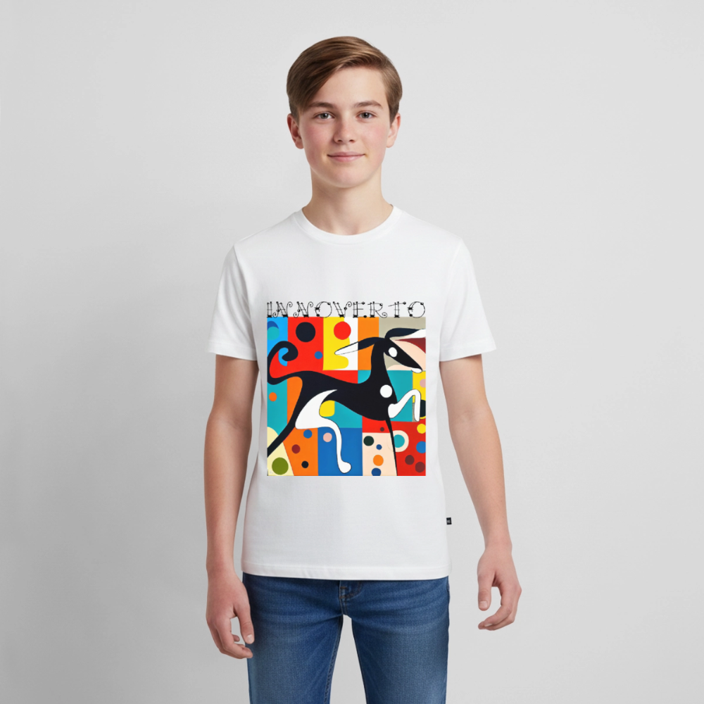 T-shirt Premium Ado - blanc