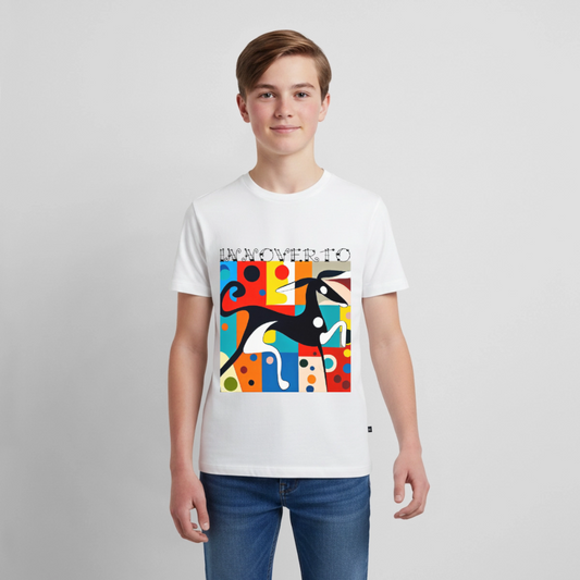 T-shirt Premium Ado - blanc