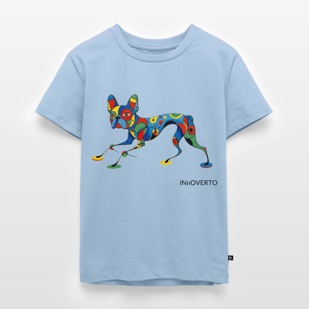 Bouledogue - Toto - Enfant - bleu clair