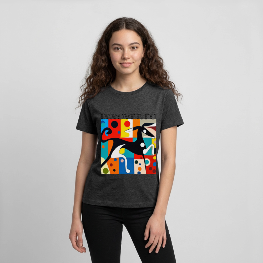 T-shirt Premium Ado - anthracite chiné