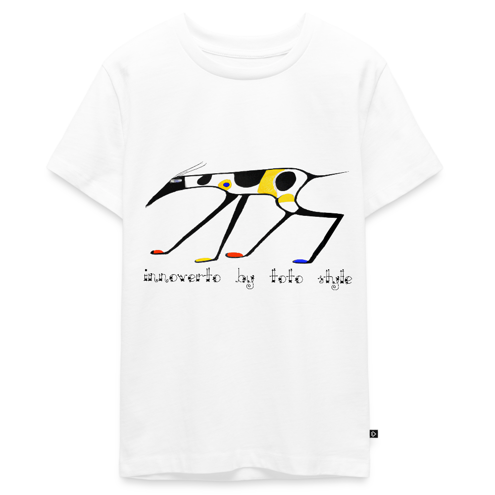 T-shirt Premium Ado - blanc