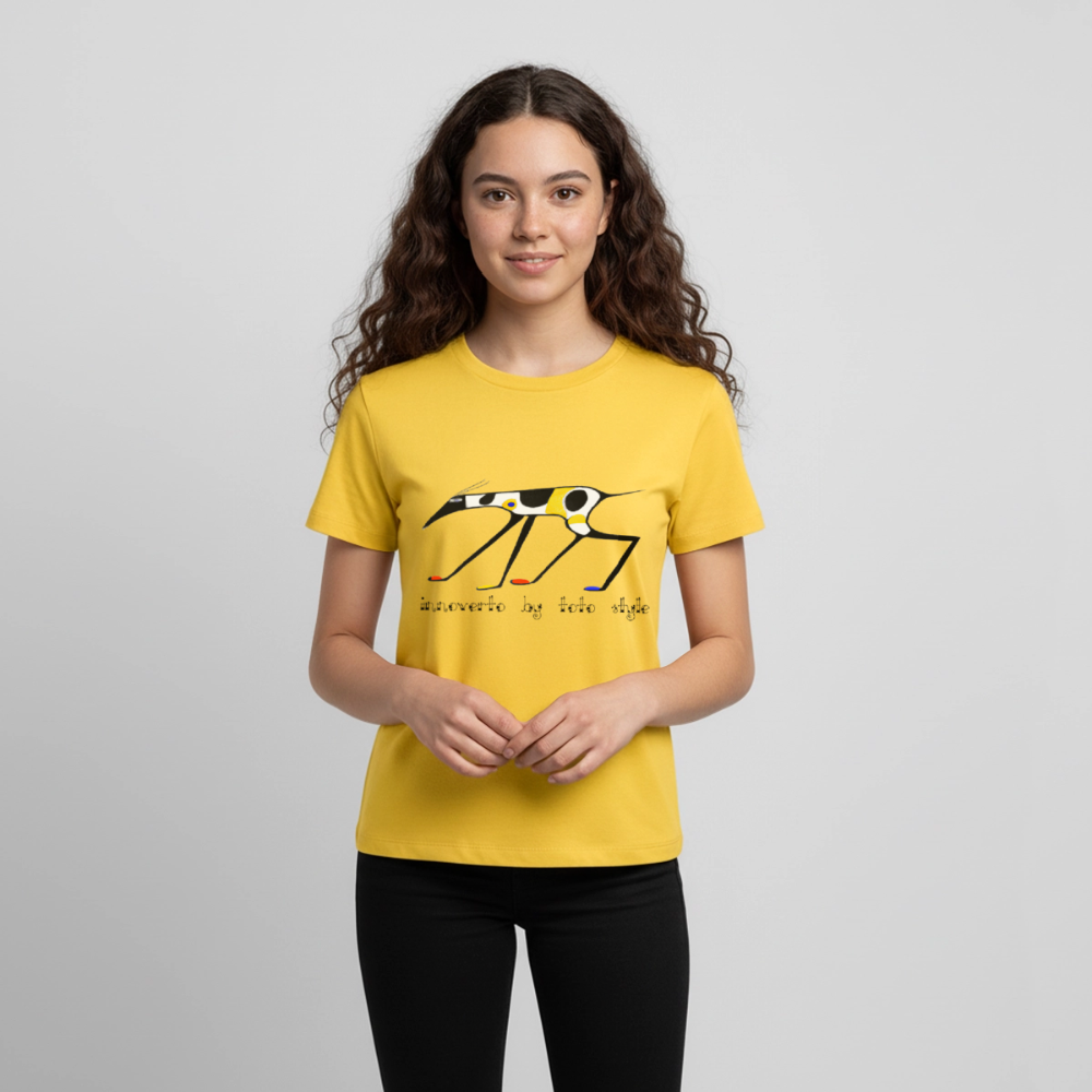 T-shirt Premium Ado - jaune