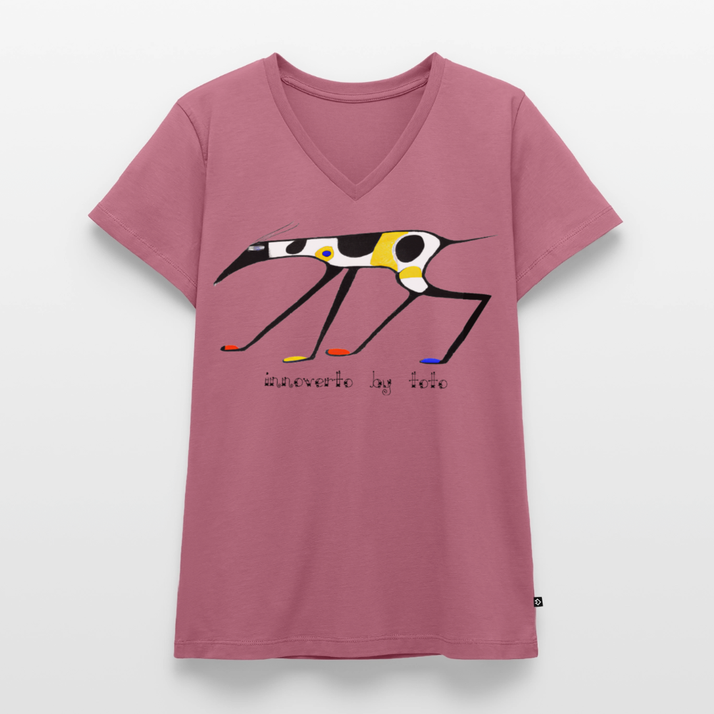 Lévrier by Toto - col V - mauve