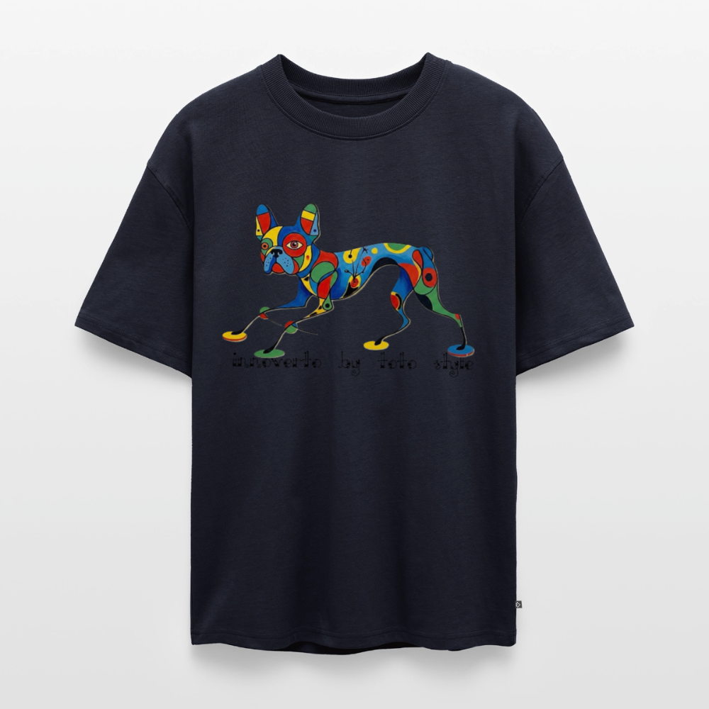 Bulldog by Toto - oversize Unisexe - bleu marine