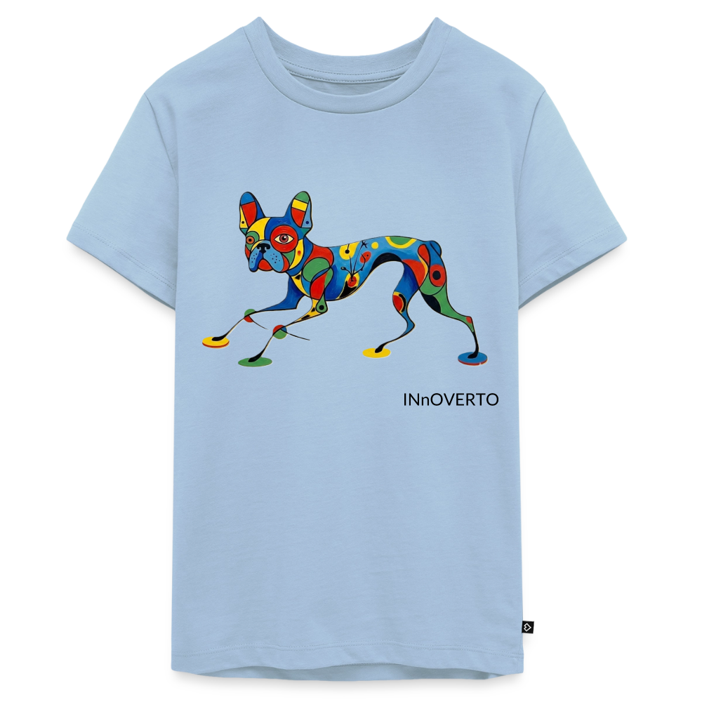 Bouledogue - Toto - Ado - bleu clair