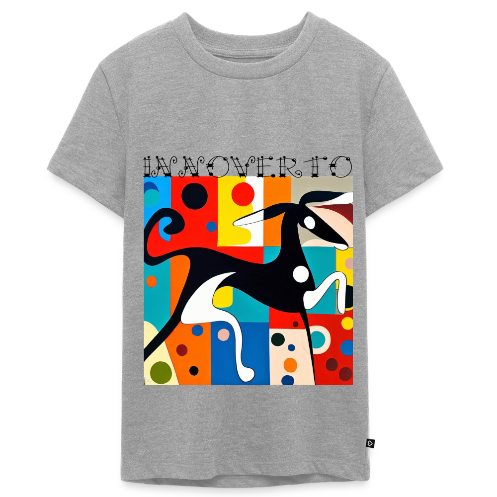 T-shirt Premium Ado - gris chiné
