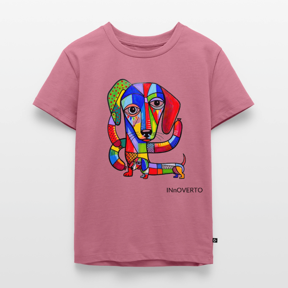 Teckel - Toto - Enfant - mauve