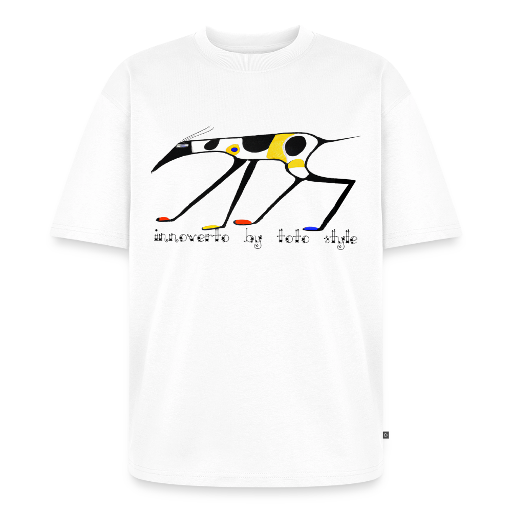 Lévrier by Toto - oversize Unisexe - blanc
