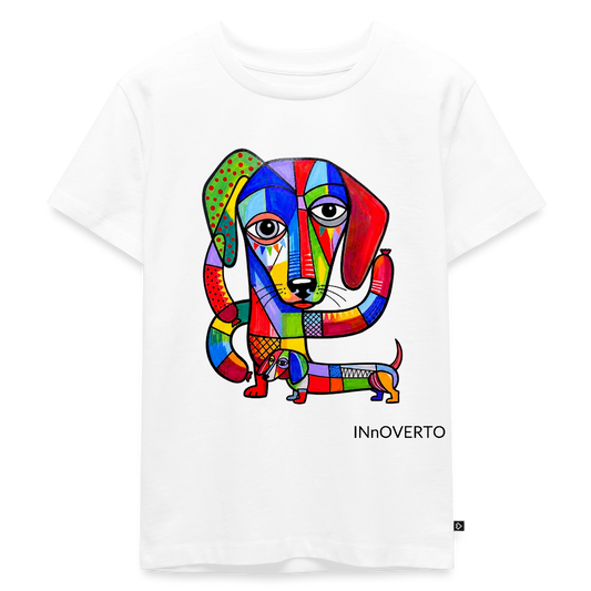 Teckel - Toto - Enfant - blanc