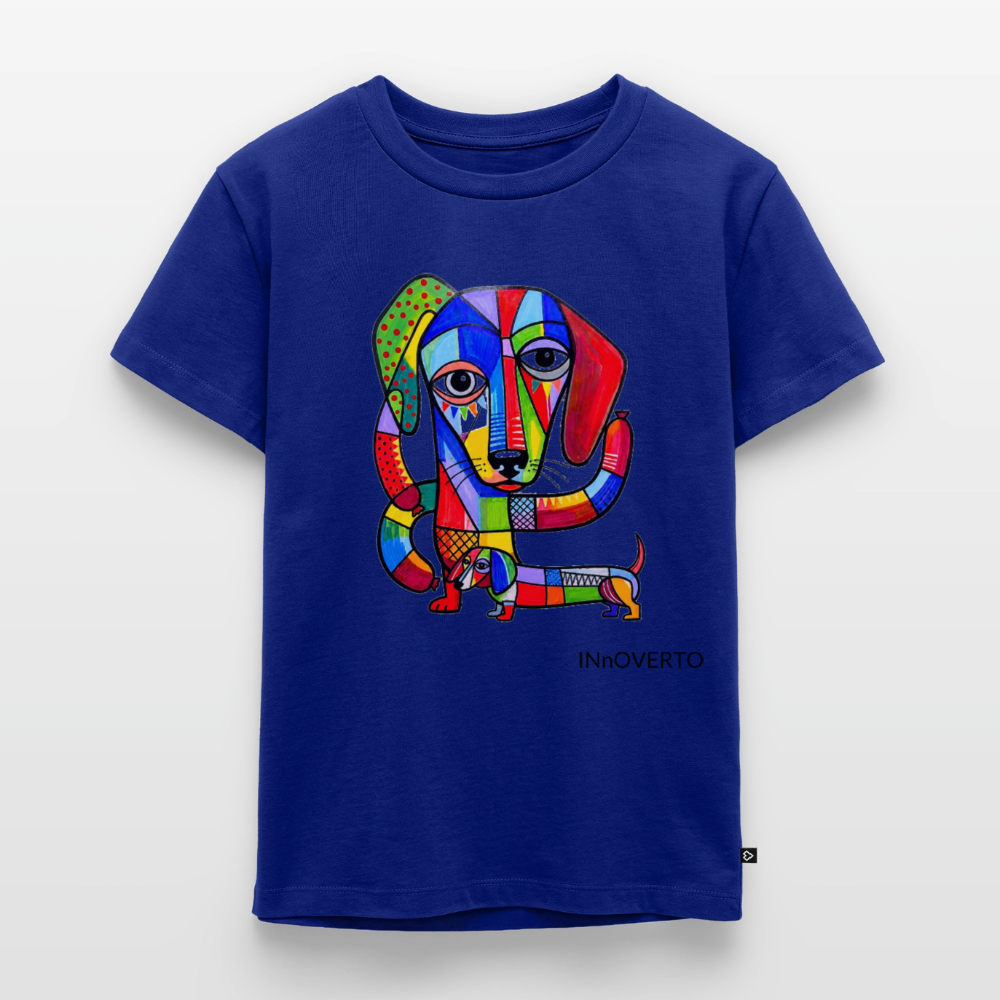 Teckel - Toto - Enfant - bleu roi