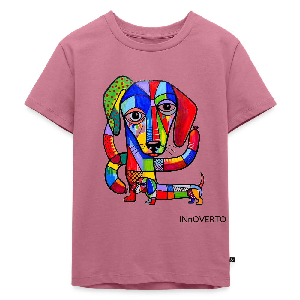 Teckel - Toto - Enfant - mauve